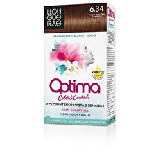 Llongueras Optima Hair Colour #6.34-golden Deep Blond 1 U
