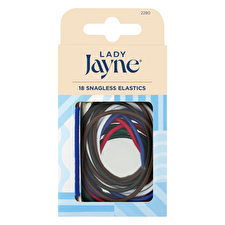 Lady Jayne Snagless Elastics Assorted Pack 18