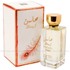 Lattafa Mahasin Crystal Eau De Parfum Spray with Deodorant Spray 3.4 oz 100ml/3.4oz