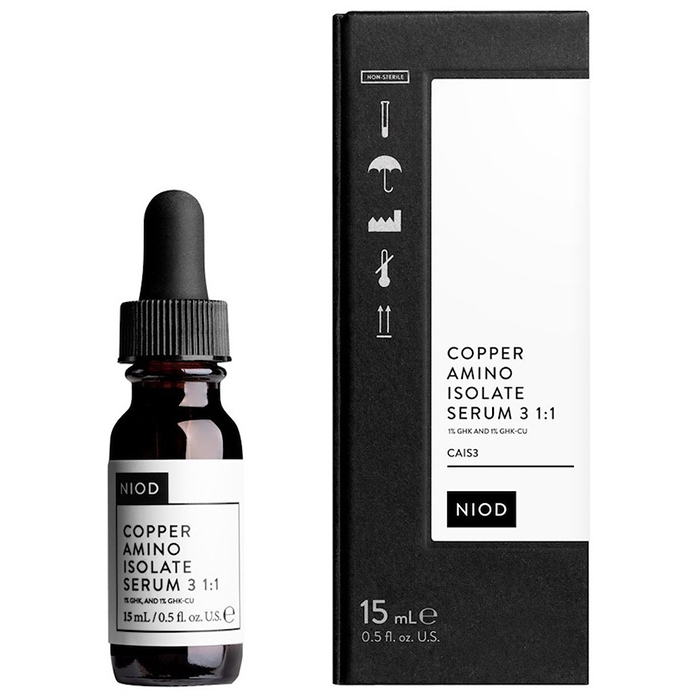 ghk cu niod Copper Amino Isolate Serum 3 1:1 looking skin in one Epithalon - CAS 307297-39-8 Acne-Prone Skin 2. select quantity:1 Bottle