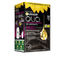 Garnier Olia Coloración Permanente Sin Amoniaco #3.0-negro Natural 1 U