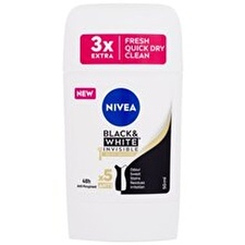 Nivea Solid Antiperspirant Black & White Invisible Silky Smooth 50ml