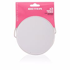 Beter Double Metal Mirror X3 With Folding Support 12.2 Cm 1 Unit