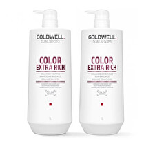 Goldwell Dualsenses Color Extra Rich 1 Litre Shampoo & Conditioner Duo