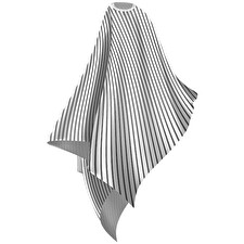 Wahl Lightweight Pin Stripe Cape White