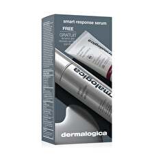 Dermalogica Set Dermalogica: Smart Response Paraben-free Smoothes/firms & Hydrates Day Serum For Face 30ml & Dynamic Skin Hydrating Cream For Face Spf 50 7ml & Gua Sha Lifting Face Massage Stone