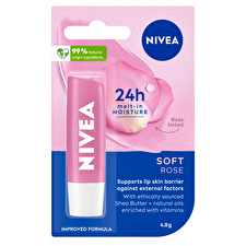 Nivea Soft Rose Moisturising Lip Balm 4.8g