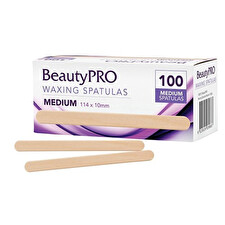 Beautypro Waxing Sptaulas Medium 100 Piece