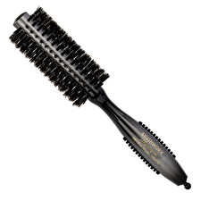 Brushworx Mystique Tourmaline Radial Brush Boar Bristle Small Brush