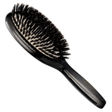 Brushworx Mystique Tourmaline Oval Cushion Boar Bristle Brush
