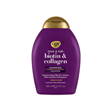 Ogx Thick & Full & Volumising Biotin & Collagen Shampoo For Fine Hair 385ml