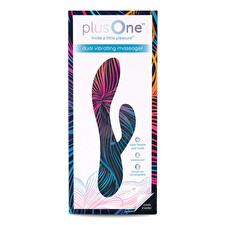 PlusOne Dual Vibrating Stimulator Pink