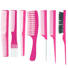 Salon Smart Folding Comb Set Pink