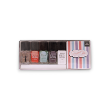 Jessica Sweet Talk Set Jessica: Phenom Vivid Colour Nail Polish Phen-079 U Had Me At Hello 14ml & Phenom Vivid Colour Nail Polish Phen-080 Smooth Talker 14ml & Phenom Vivid Colour Top Coat Nail Polish Phen-000 Finale Shine 15ml & Phenom Vivid Colour Nail Polish Phen-081 Tell Me More 14ml & Phenom Vivid Colour Base Coat Nail Polish Finale Shine 15ml