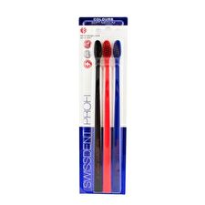 Swissdent Colours Soft-medium Set - Set Toothbrushes 2 +1 Free