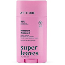 Attitude Natural Deodorant Super Leaves Coconut & Forest Fruits 75 G