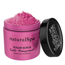 Natural Spa Sugar Scrub Exotic Pomegranate Kakadu Plum & Acai Berry 500g