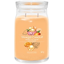 Yankee Candle Signature Scented Candle Mango Ice Cream 567 G