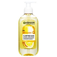 Garnier Brightening Cleansing Gel With Vitamin C Skin Naturals (clarifying Wash) 200ml
