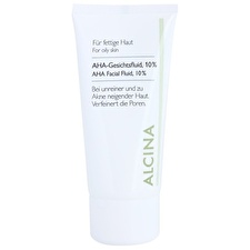 Alcina Aha Facial Fluid 10% Night Skin Cream 50ml