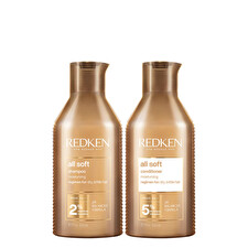 Redken All Soft Shampoo & Conditioner With Argan Oil 300ml