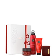 Rituals Ayurveda Medium Giftset Candle 140g/body Cream 100ml/body Scrub 125g/foaming Shower Gel 200ml 565ml