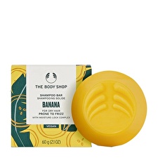 The Body Shop Solid Shampoo For Frizzy Hair Banana (shampoo Bar) 60 G