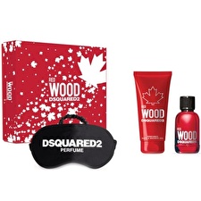 Dsquared 2 Set Dsquared 2: Red Wood Eau De Toilette For Women 50ml & Red Wood Shower Gel & Shampoo 2-in-1 50ml & Dsquared Sleep Mask Black Universal