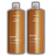 Wella Ultimate Smooth Litre Duo For Dull Dry And Frizzy Hair