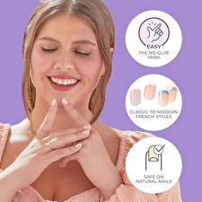 Kiss Self-adhesive Nails Impress Nails - Genuine 30 Pcs