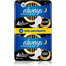 Always Ultra Extra Night Protection Night Sanitary Pads 12 Pcs