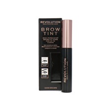Makeup Revolution Brow Tint Eyebrow Gel Dark Brown 6ml