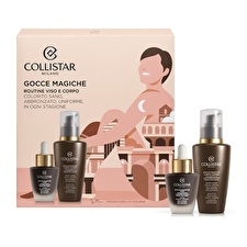 Collistar Magic Drops Face Routine Set Face Magic Drops 30ml/body-legs Magic Drops 125ml 155ml