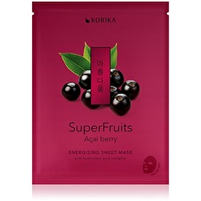 Korika Energising Sheet Mask Superfruits Acai Berry (energising Sheet Mask) 25 G