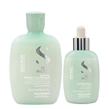 Alfaparf Milano Semi Di Lino Scalp Relief Calming Shampoo And Tonic Duo