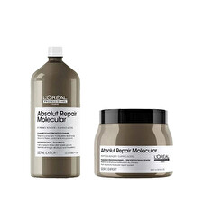 L'orÃ©al Absolut Repair Molecular Shampoo 1500ml & 500ml Mask