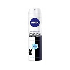 Nivea Antiperspirant Spray Black & White Invisible Pure 150ml