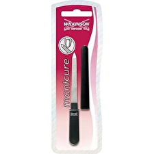 Wilkinson Sword Chrome-plated Stainless Steel File With Case (manicure Pocket Sapphire Nail File)