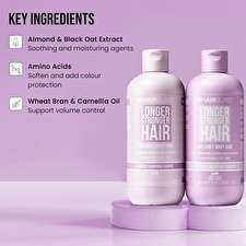 Hairburst Longer Stronger Hair Curly Set 700ml