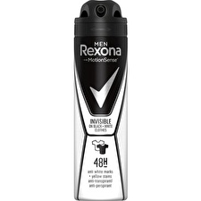 Rexona Antiperspirant Spray Motionsense Invisible Men Black & White 150ml