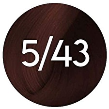 Wella Professionals Illumina Color Permanent Hair Dye 5/43 Light Chestnut Golden Red 60ml