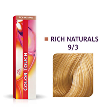 Wella Professionals Color Touch Ammonia-free Semi-permanent Hair Dye 9/3 Golden Light Blonde Mahogany 60ml