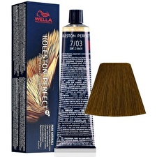 Wella Professionals Koleston Perfect Me+ Permanent Hair Dye 7/03 Medium Blonde Natural Golden 60ml