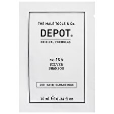 Depot 100 Hair Cleansing No. 104 Botanical Complex Hair Shampoo For Neutralisation Of Yellow Tones 10ml