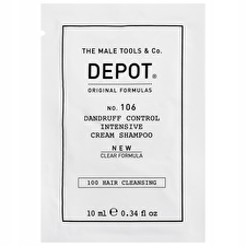 Depot 100 Hair Cleansing No. 106 Clear Formula Pro-vitamin B5 Hair Shampoo Anti-dandruff 10ml