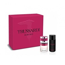 Trussardi Parfums Ruby Red Gift Set Eau De Parfum 60ml And Body Lotion 125ml 60ml