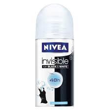 Nivea Invisible Black & White Clear Deodorant Roll On Indonesia Edition - 50ml