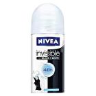 Invisible Black & White Clear Deodorant Roll On Indonesia Edition - 50ml