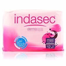Indasec Dermoseda Good Night Maxi Incontinence Pads 12 Units
