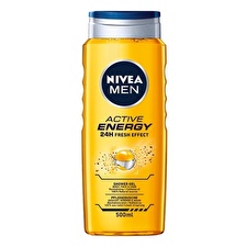 Nivea Men Active Energy Shower Gel (shower Gel) - Volume: 500ml